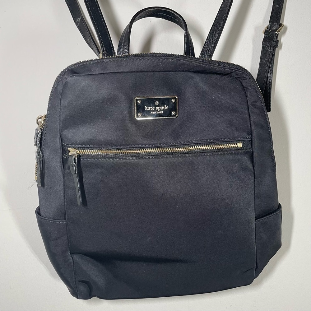 Kate Spade New York Black Small Backpack